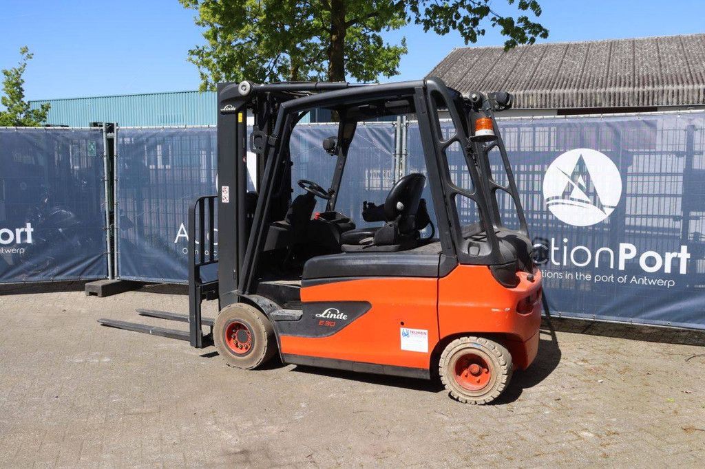 Forklift Linde E30L-01 Electric 3000kg 6m 2016