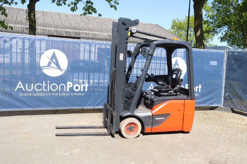 Forklift Linde E14-02 Electric 1400kg 7m 2017