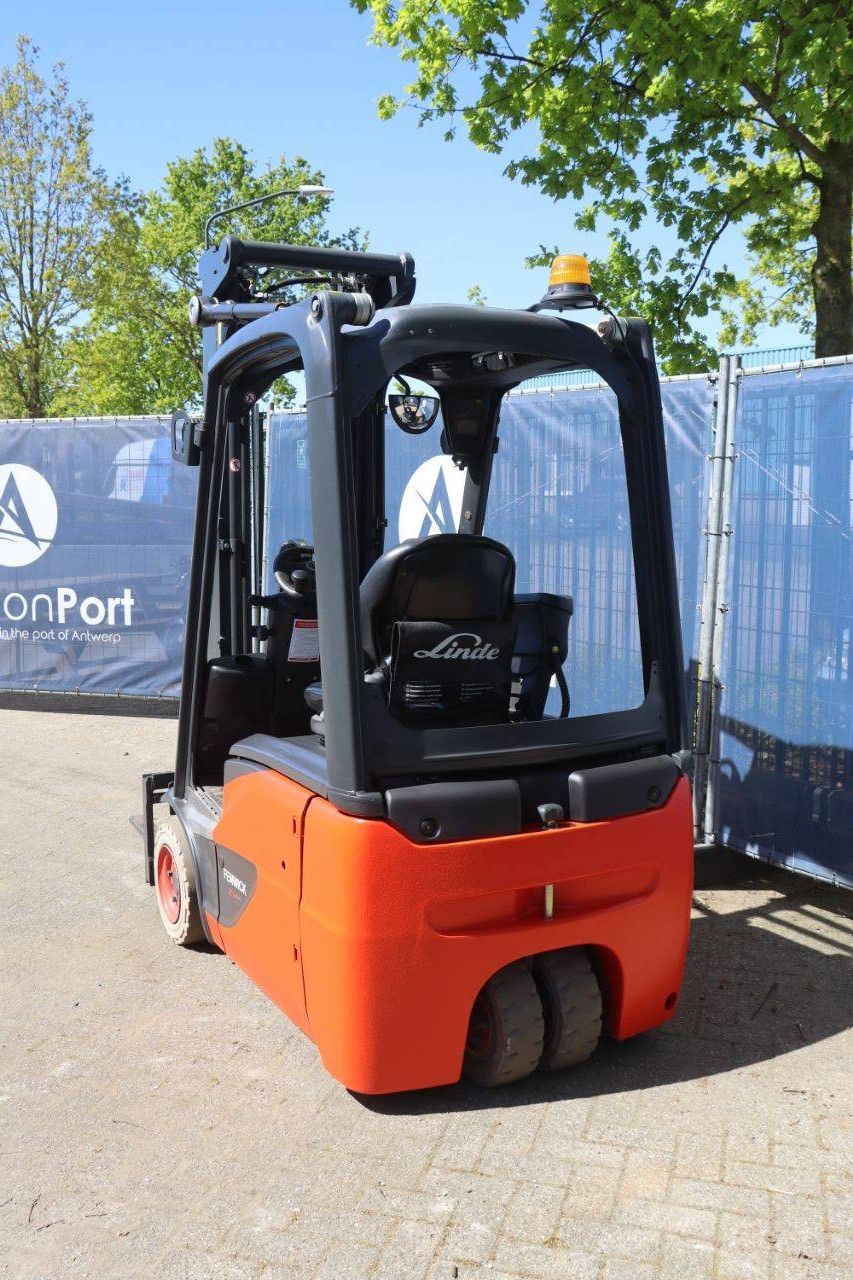 Forklift Linde E14-02 Electric 1400kg 7m 2017