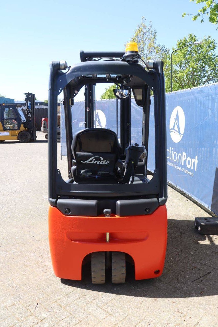 Forklift Linde E14-02 Electric 1400kg 7m 2017