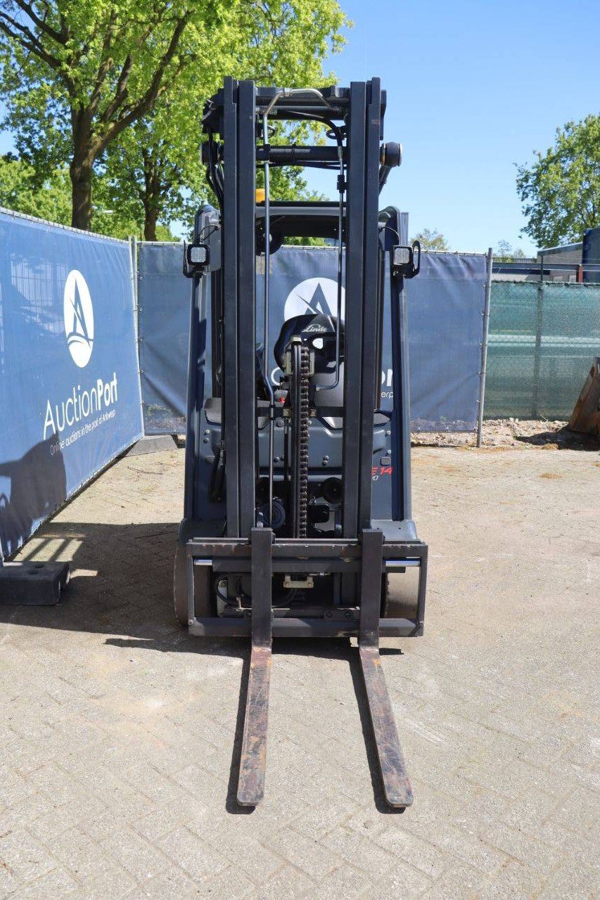 Forklift Linde E14-02 Electric 1400kg 7m 2017