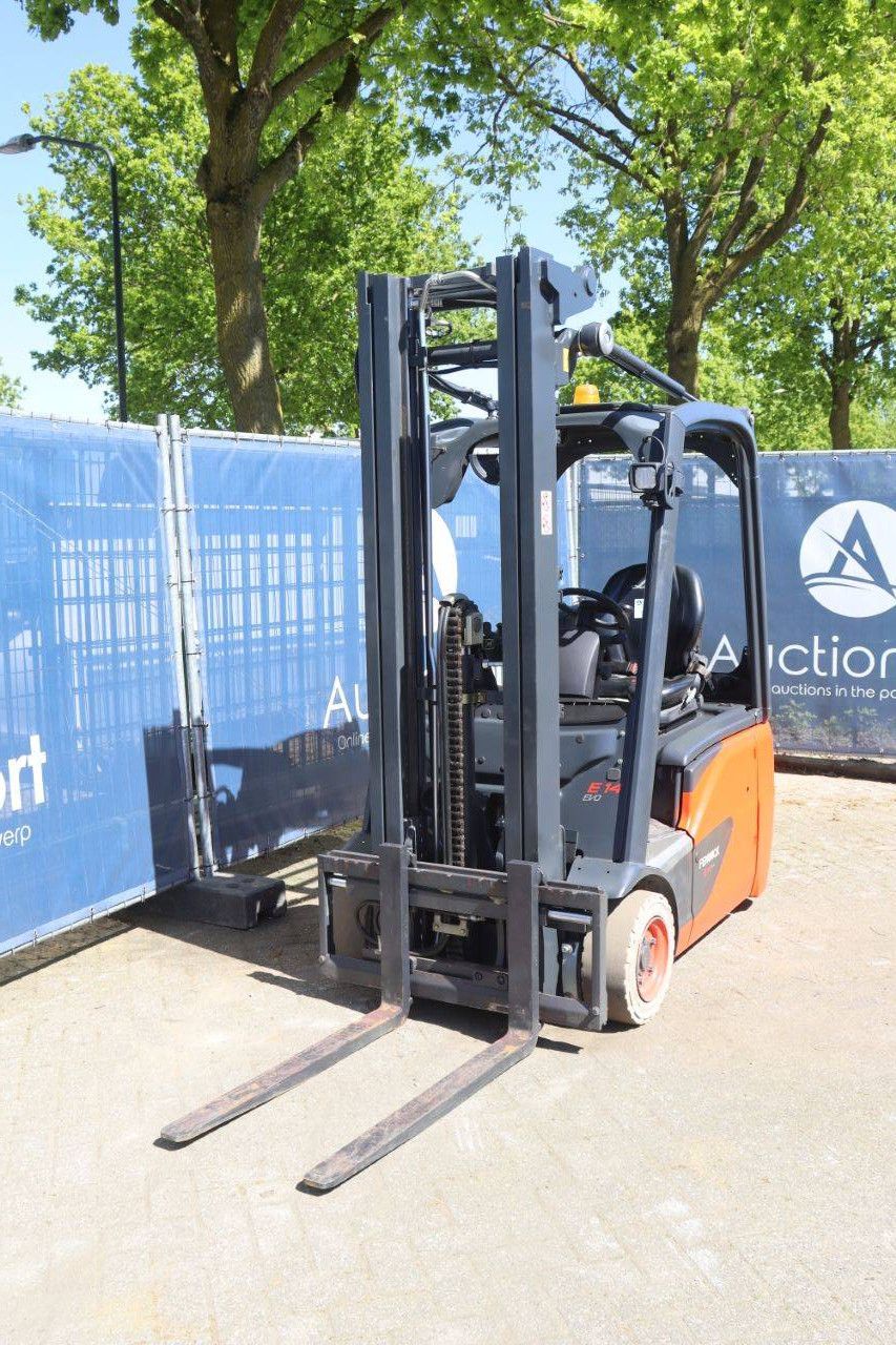 Forklift Linde E14-02 Electric 1400kg 7m 2017