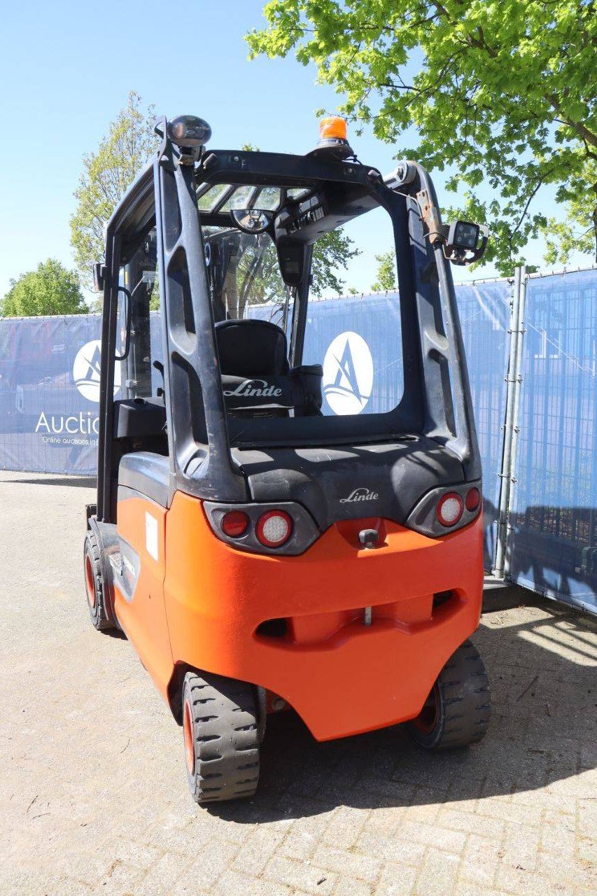 Linde E30HL-01/600 Electric Forklift 3000kg 4.87m 2015