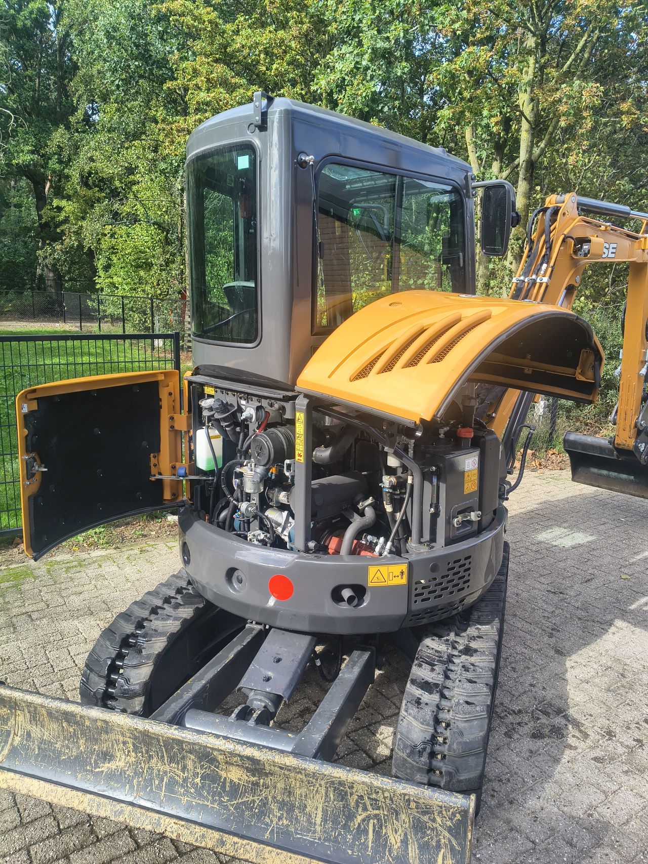 Case cx 30 3 ton minigraver 120 uur graafmachine