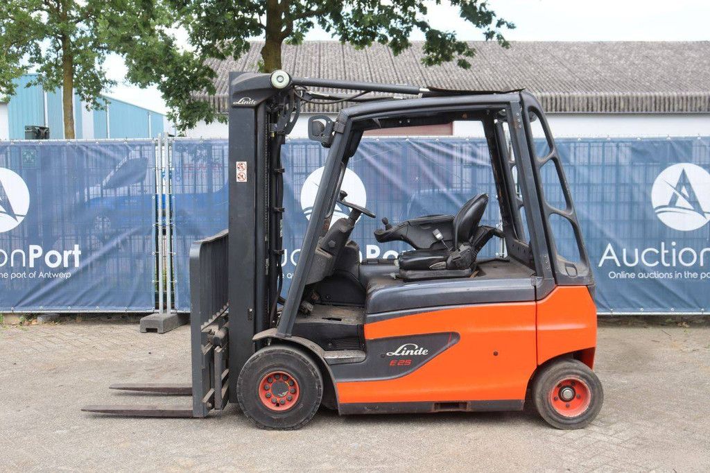 Linde E25L-01 Electric Forklift 2500kg 2016