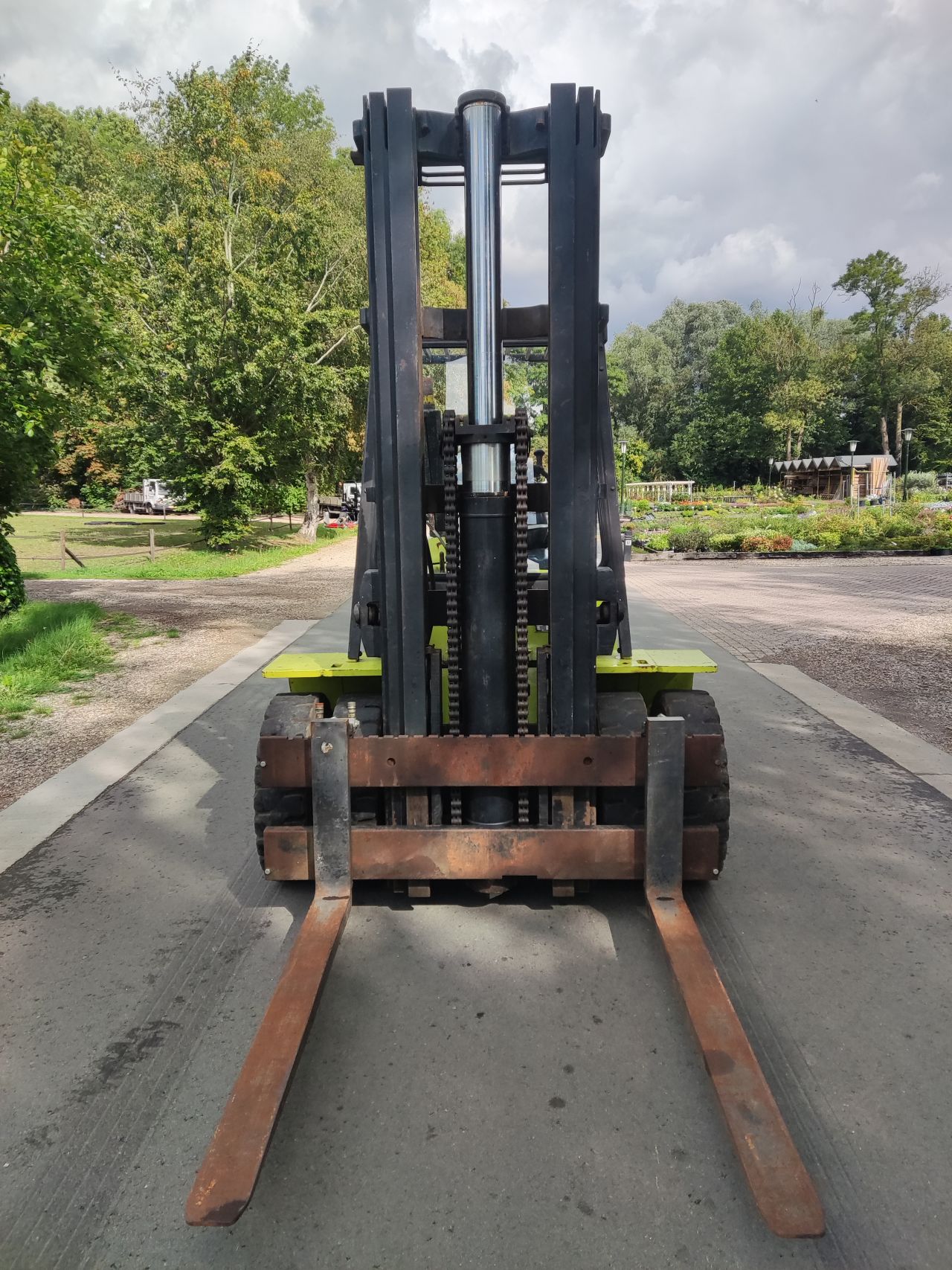 CLARK heftruck (type C500 Y100D, Perkins diesel, 5 ton, etc)