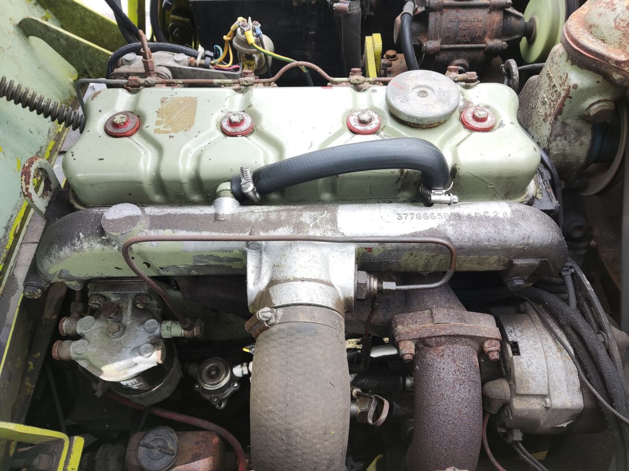 CLARK heftruck (type C500 Y100D, Perkins diesel, 5 ton, etc)