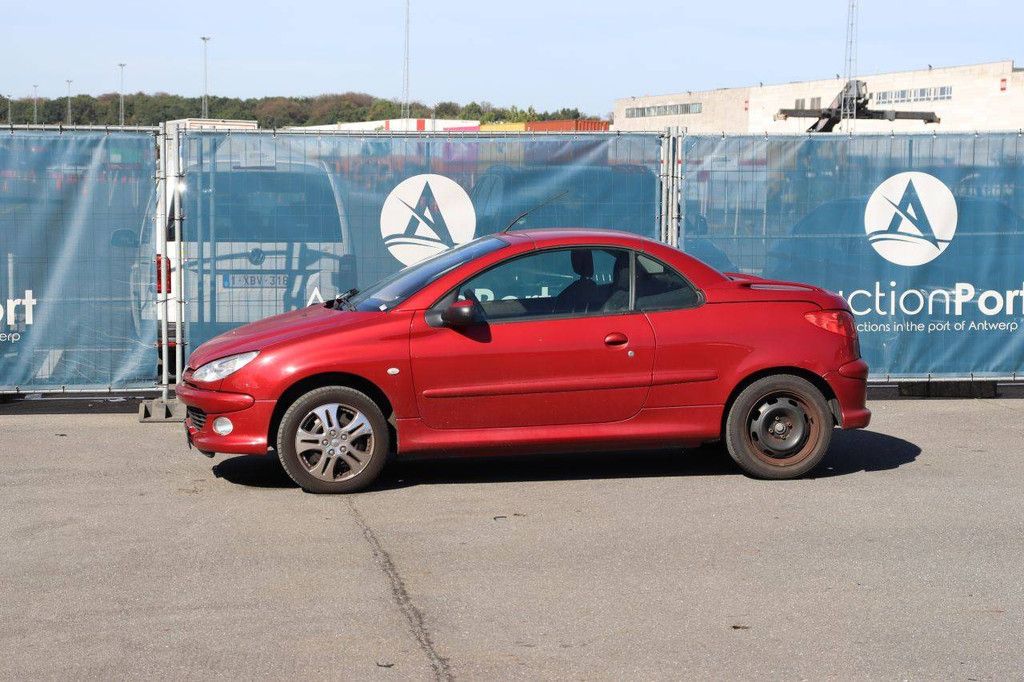 Passenger car Peugeot 206 CC Petrol 110hp 2004 (Margin)
