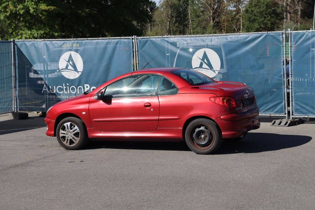 Passenger car Peugeot 206 CC Petrol 110hp 2004 (Margin)