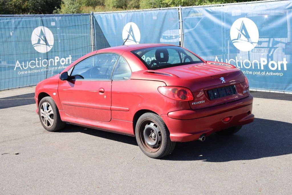 Passenger car Peugeot 206 CC Petrol 110hp 2004 (Margin)