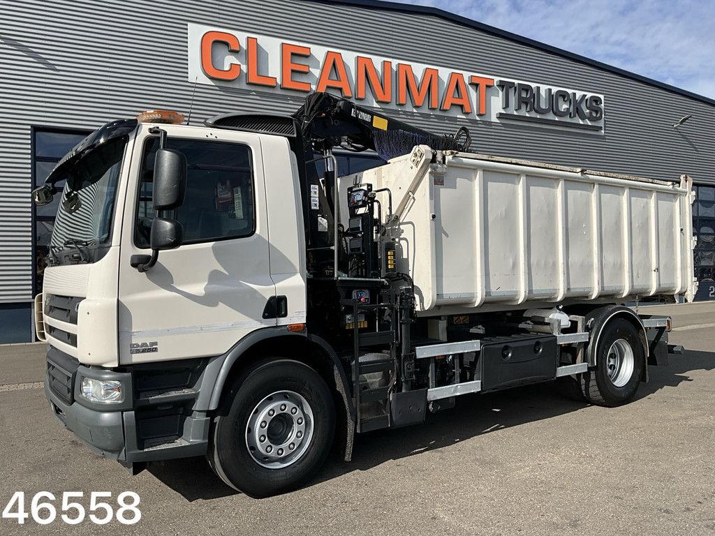 DAF FA 75 CF 250 Hiab 10 Tonmeter laadkraan