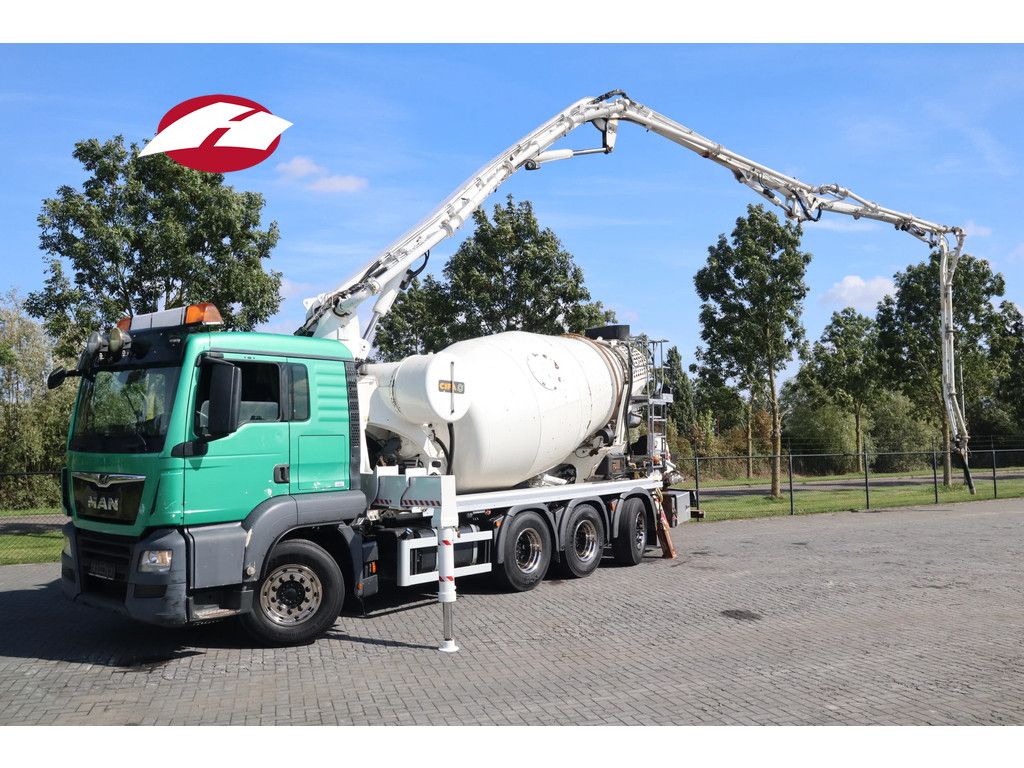 MAN TGS 35.500 | 8X4 | CIFA MK28 | LOW KM | EURO 6
