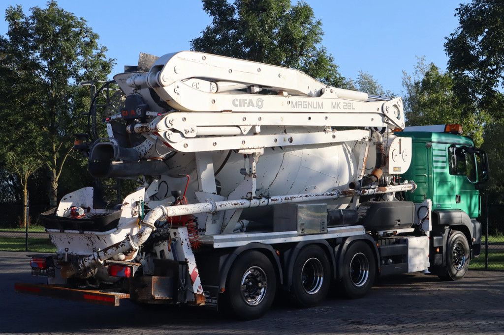 MAN TGS 35.500 | 8X4 | CIFA MK28 | LOW KM | EURO 6