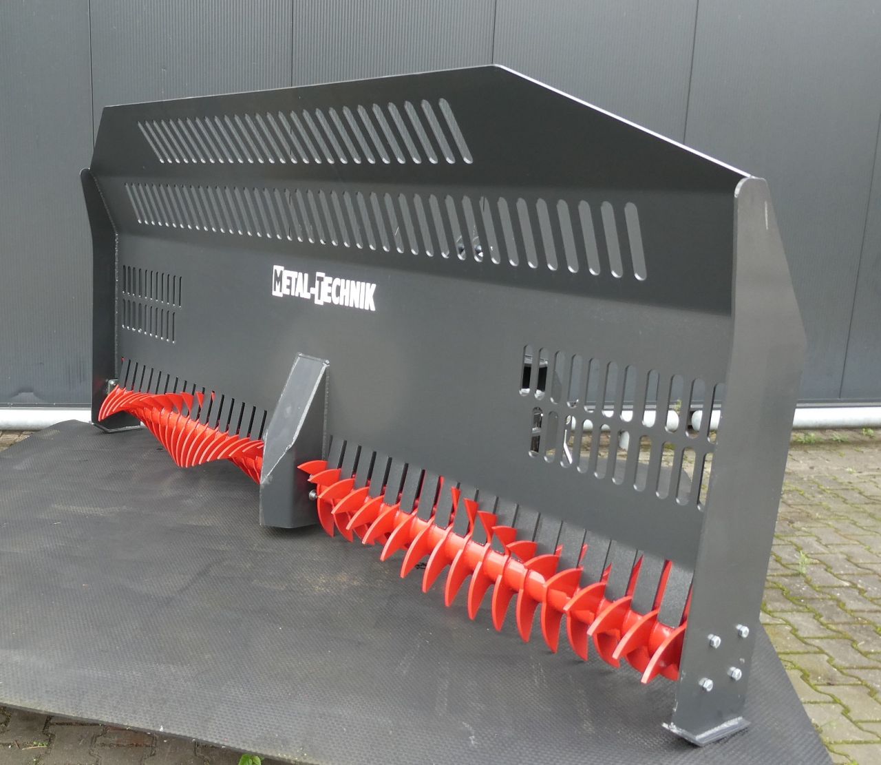 Mais Silager verdeler schuif met hydraulische rotor en schuin