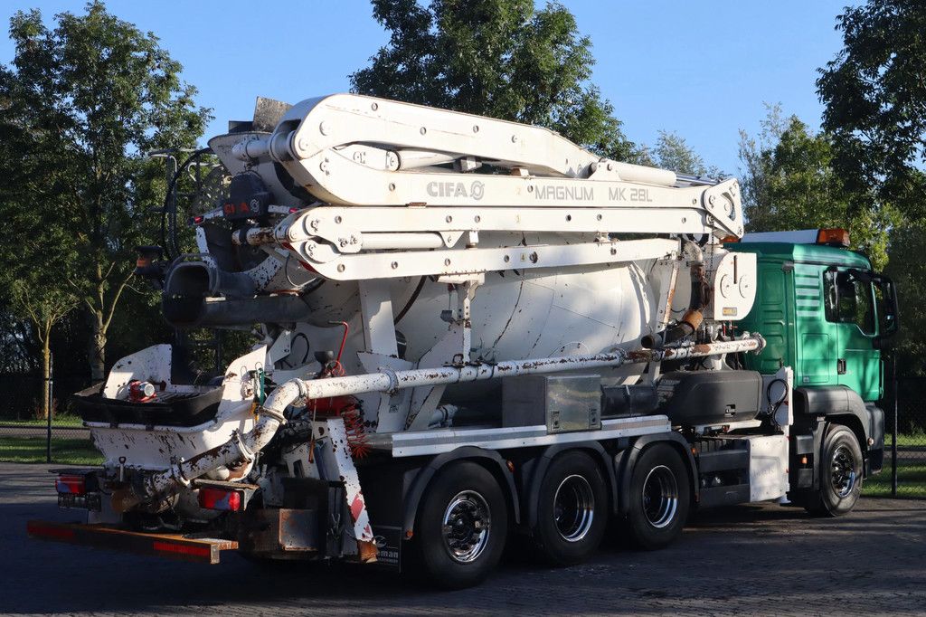 MAN TGS 35.500 | 8X4 | CIFA MK28 | LOW KM | EURO 6
