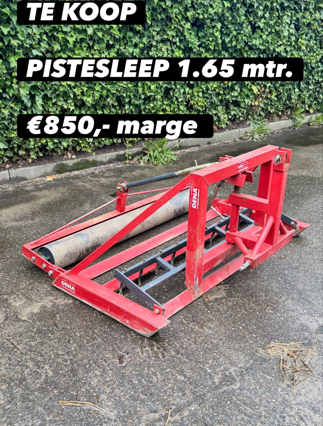 Pistesleep met rol ( MARGE )