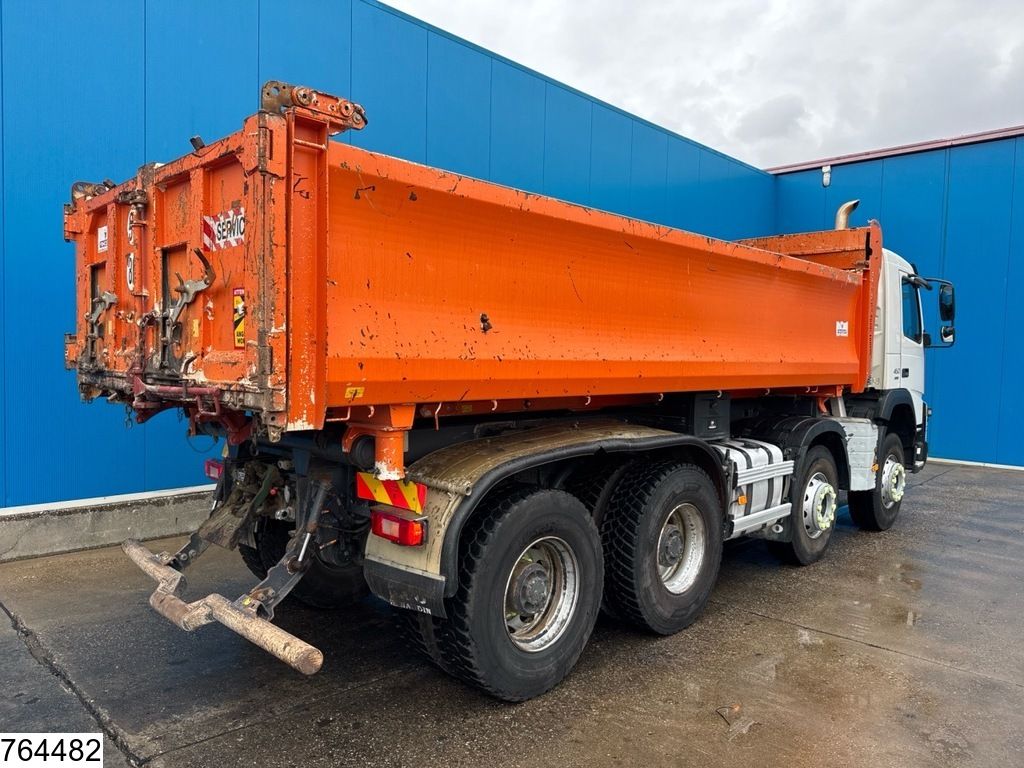 Volvo FMX 450 8x4, Euro 6, hub reduction