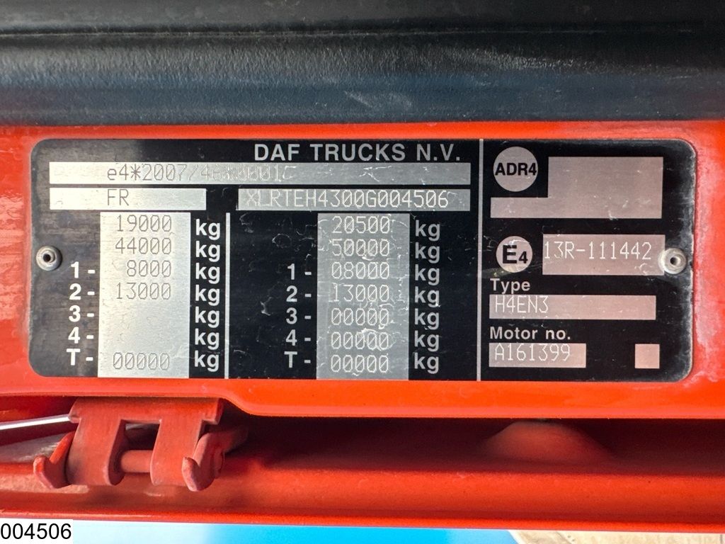DAF XF 460 EURO 6, Retarder