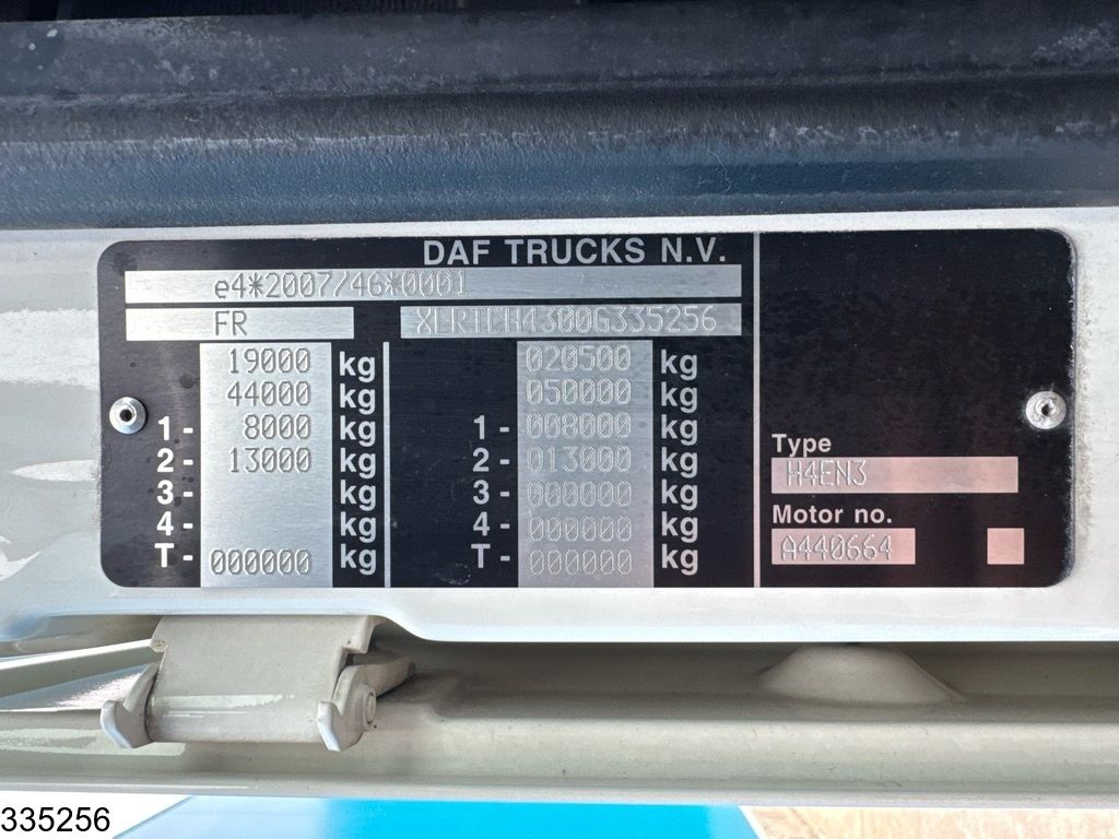 DAF XF 480 EURO 6, ACC