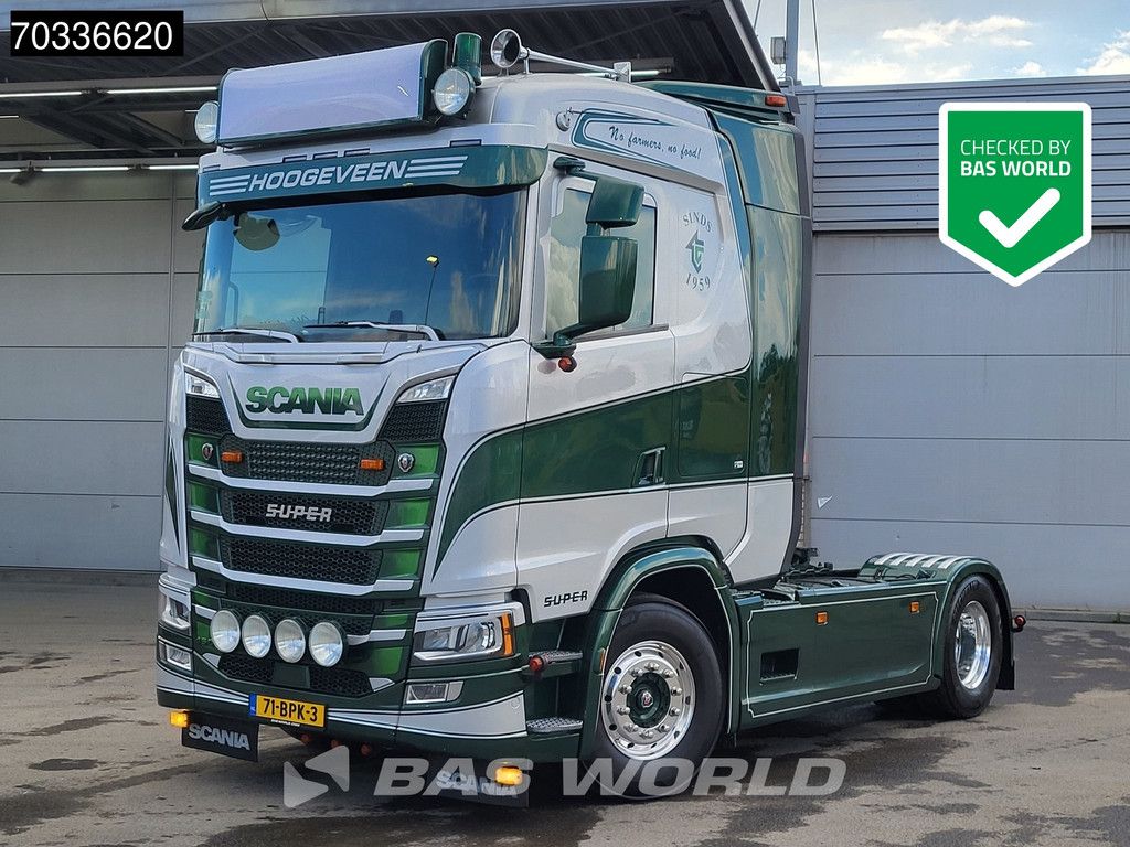 Scania S S450 4X2 NL-Truck APK 08-2027 Retarder Full-Air Hydraulic Navi ACC Leather Alcoa's