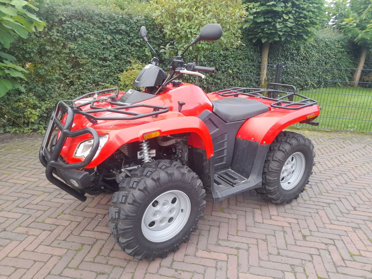 Arctic cat 400cc 4x4 trekhaak lier autokenteken