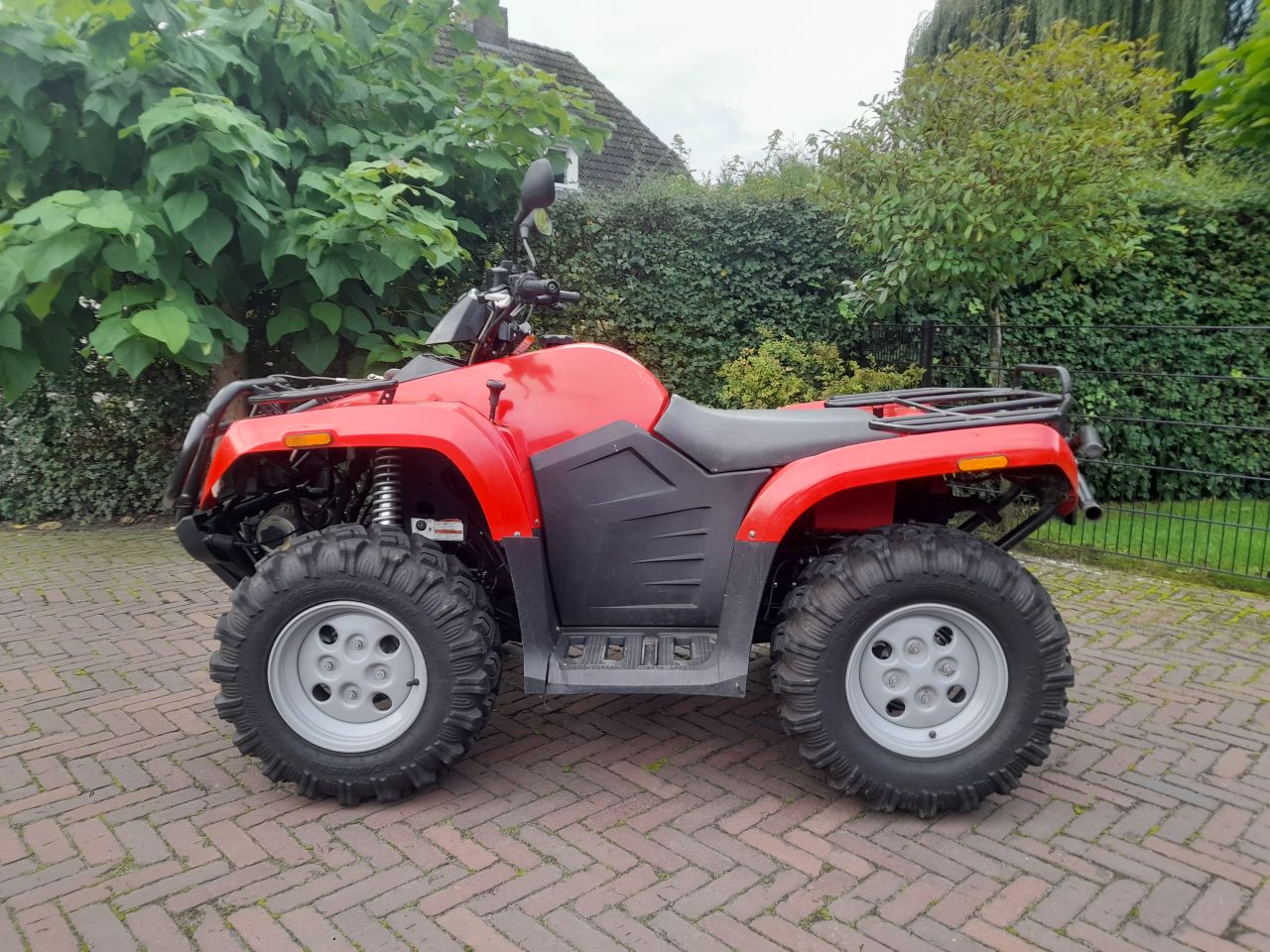 Arctic cat 400cc 4x4 trekhaak lier autokenteken