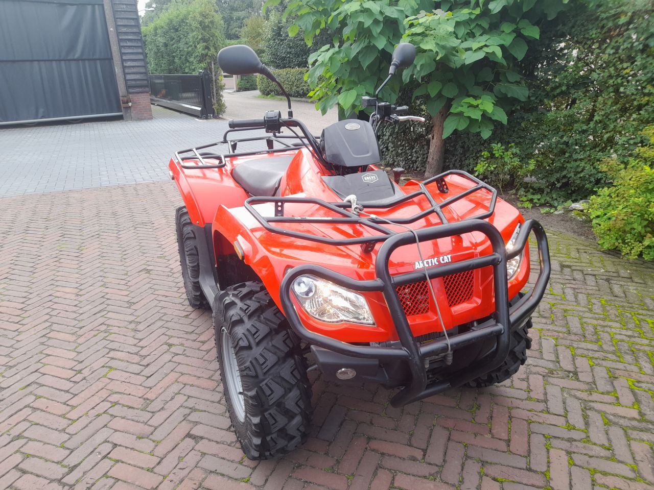 Arctic cat 400cc 4x4 trekhaak lier autokenteken