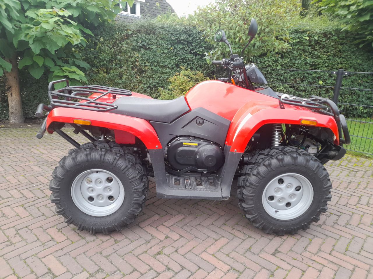 Arctic cat 400cc 4x4 trekhaak lier autokenteken