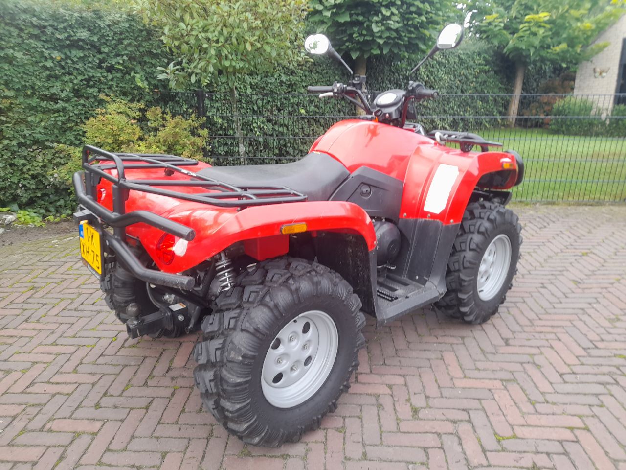 Arctic cat 400cc 4x4 trekhaak lier autokenteken