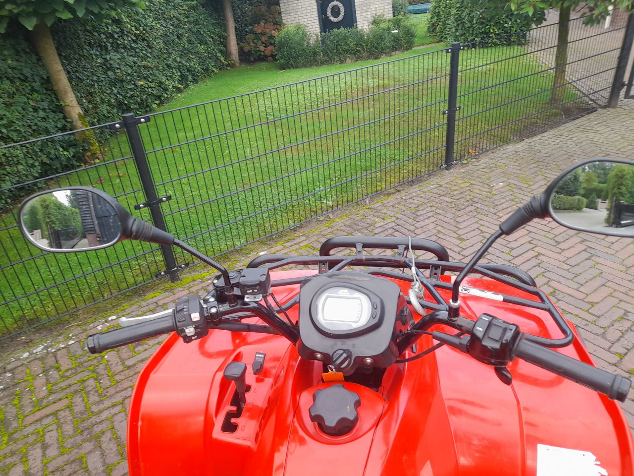 Arctic cat 400cc 4x4 trekhaak lier autokenteken