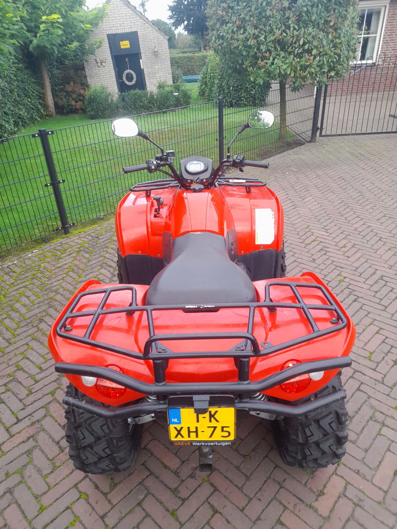 Arctic cat 400cc 4x4 trekhaak lier autokenteken