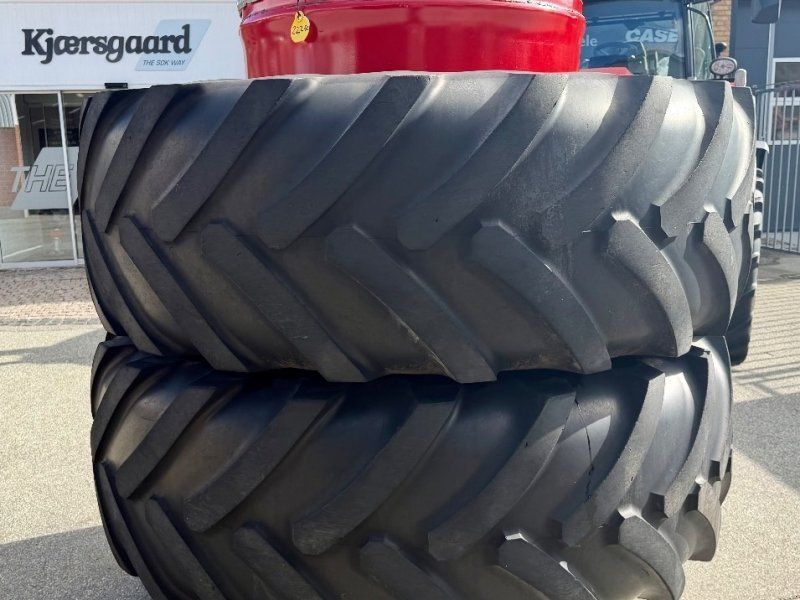 Michelin 2 stk. tvillingehjul 710/75 R42 med 12 stk Duofixx