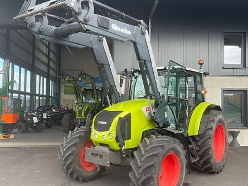 Claas Axos 340 CX Klima + Quicke Q45