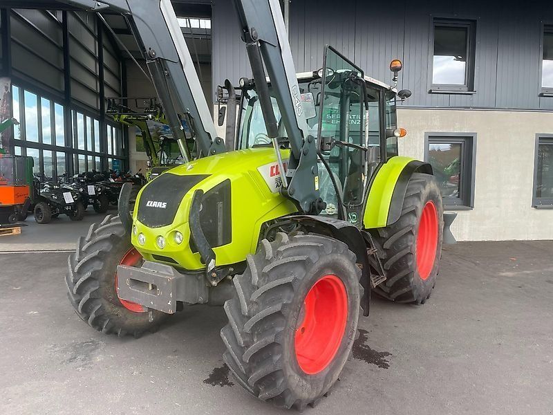 Claas Axos 340 CX Klima + Quicke Q45
