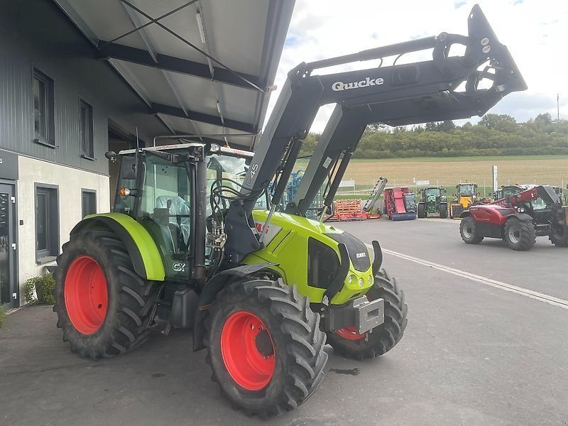 Claas Axos 340 CX Klima + Quicke Q45