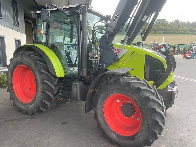 Claas Axos 340 CX Klima + Quicke Q45