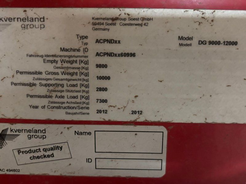 Accord DG 12m  accoord DG 12m