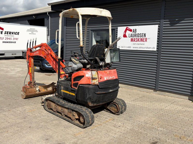 Kubota U17 Hybrid Fleksibel el-hybrid løsning (Diesel & El)