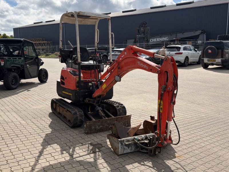 Kubota U17 Hybrid Fleksibel el-hybrid løsning (Diesel & El)