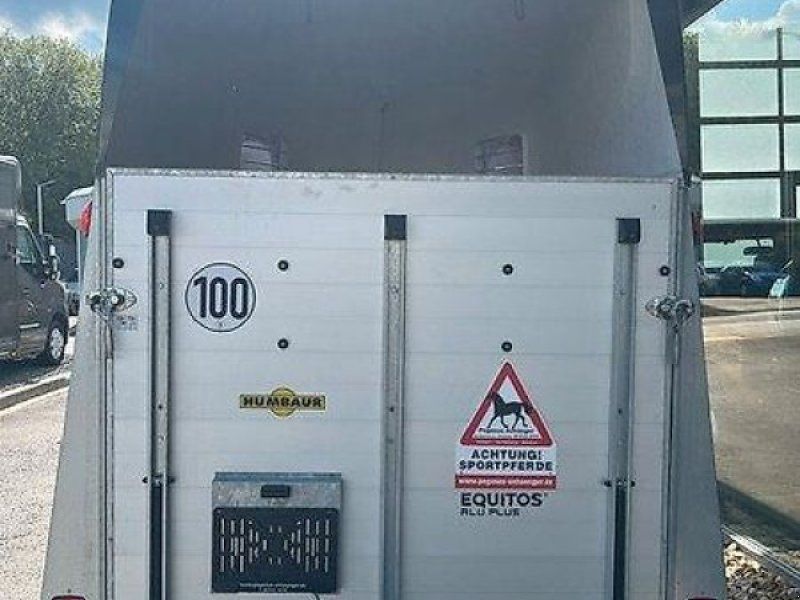 Humbaur Equitos Alu Plus 2-Pferde 2t. Alu 1.Hd. 100 km/h
