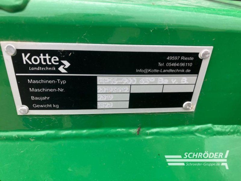 Garant Kotte FRONTPACKER FP 16-900