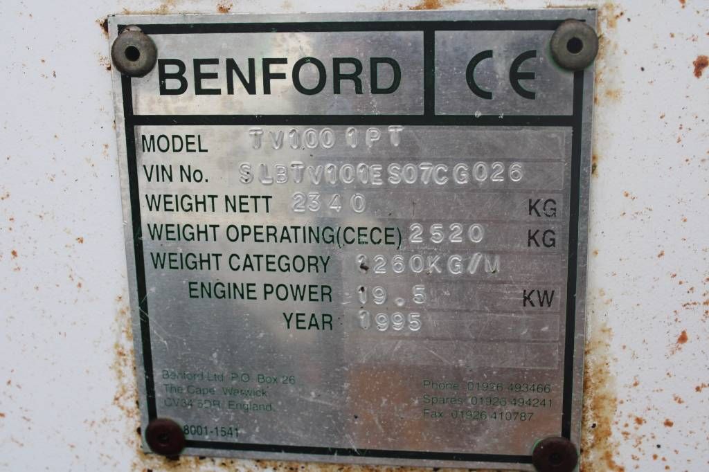Benford TV 1001 PT