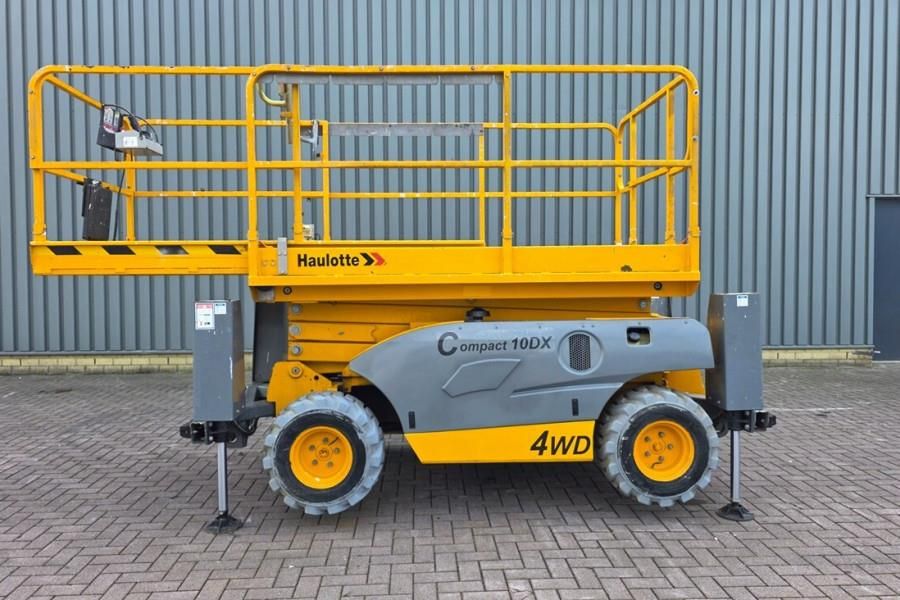 Haulotte COMPACT 10DX Diesel, 4x4 Drive, 10.2m Working Heig