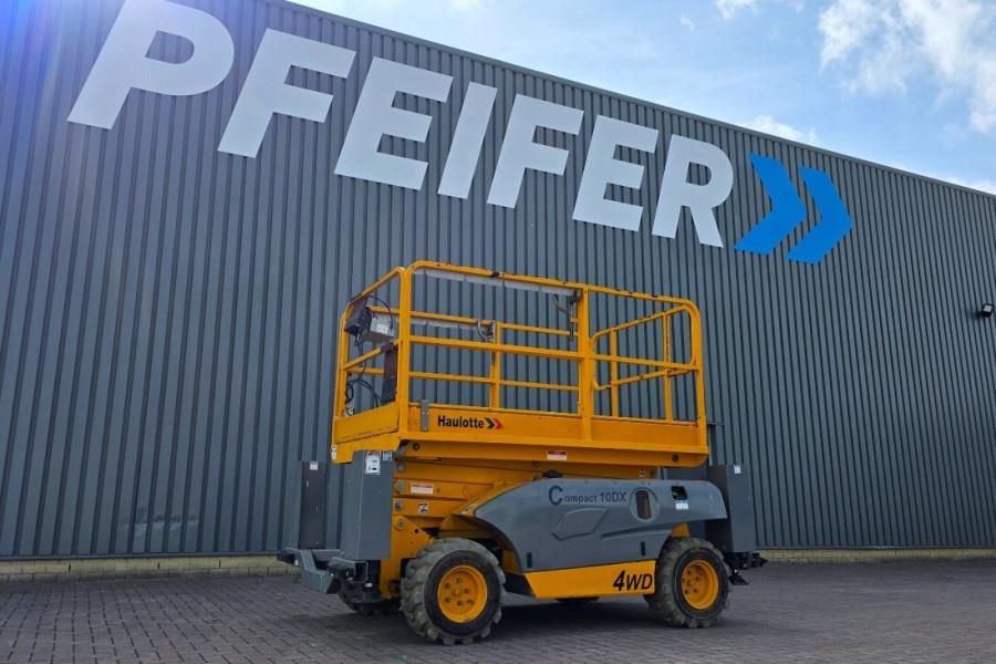 Haulotte COMPACT 10DX Diesel, 4x4 Drive, 10.2m Working Heig
