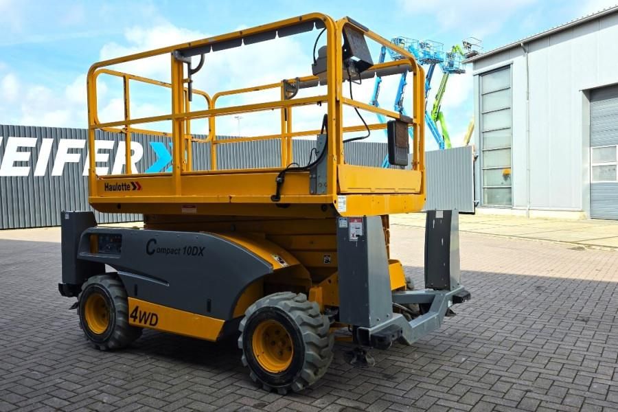 Haulotte COMPACT 10DX Diesel, 4x4 Drive, 10.2m Working Heig