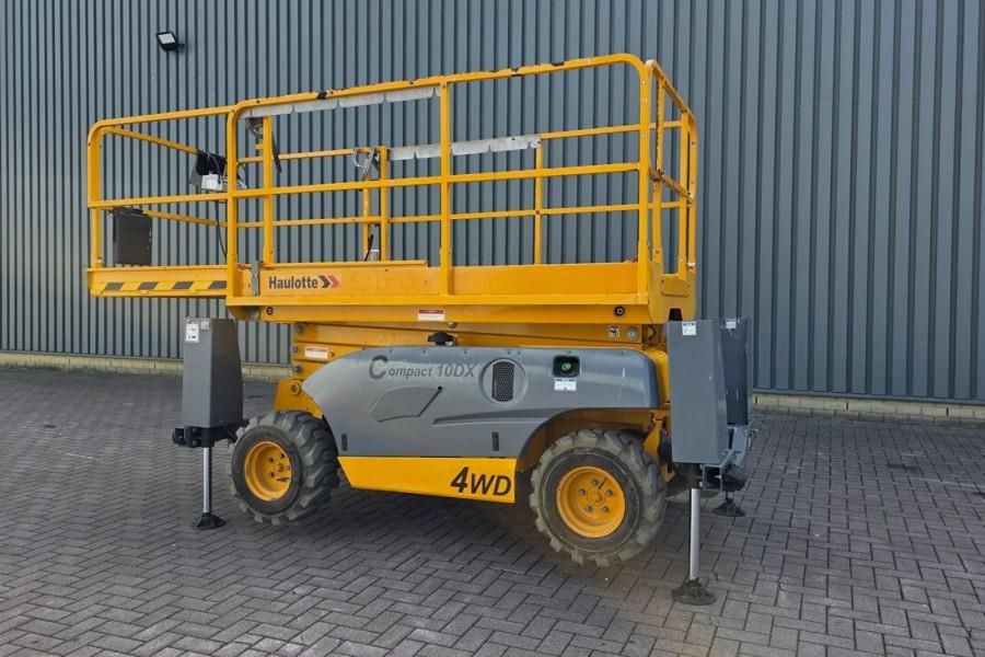 Haulotte COMPACT 10DX Diesel, 4x4 Drive, 10.2m Working Heig