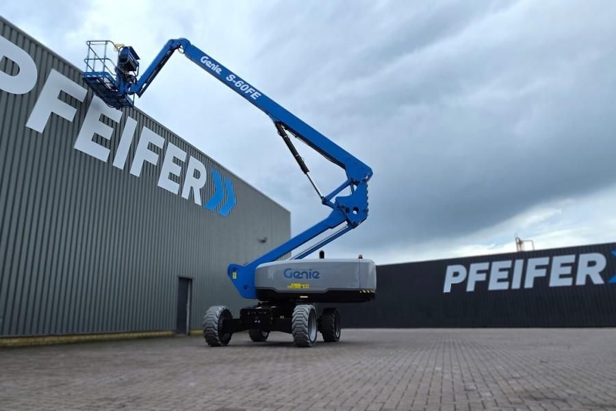 Genie S60FE Hybrid, 4x4 Drive, 20.6m Working Height, 12.