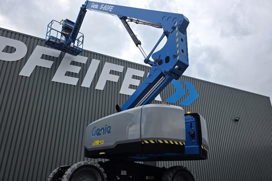 Genie S60FE Hybrid, 4x4 Drive, 20.6m Working Height, 12.