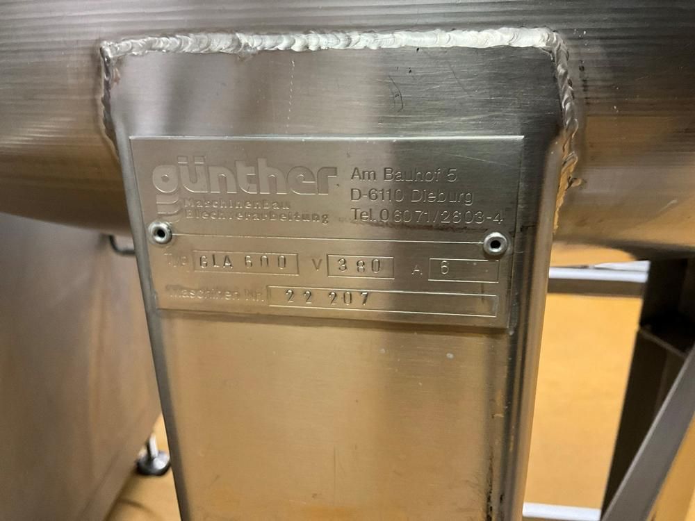 GÜNTHER GLA 600 Brine Tank
