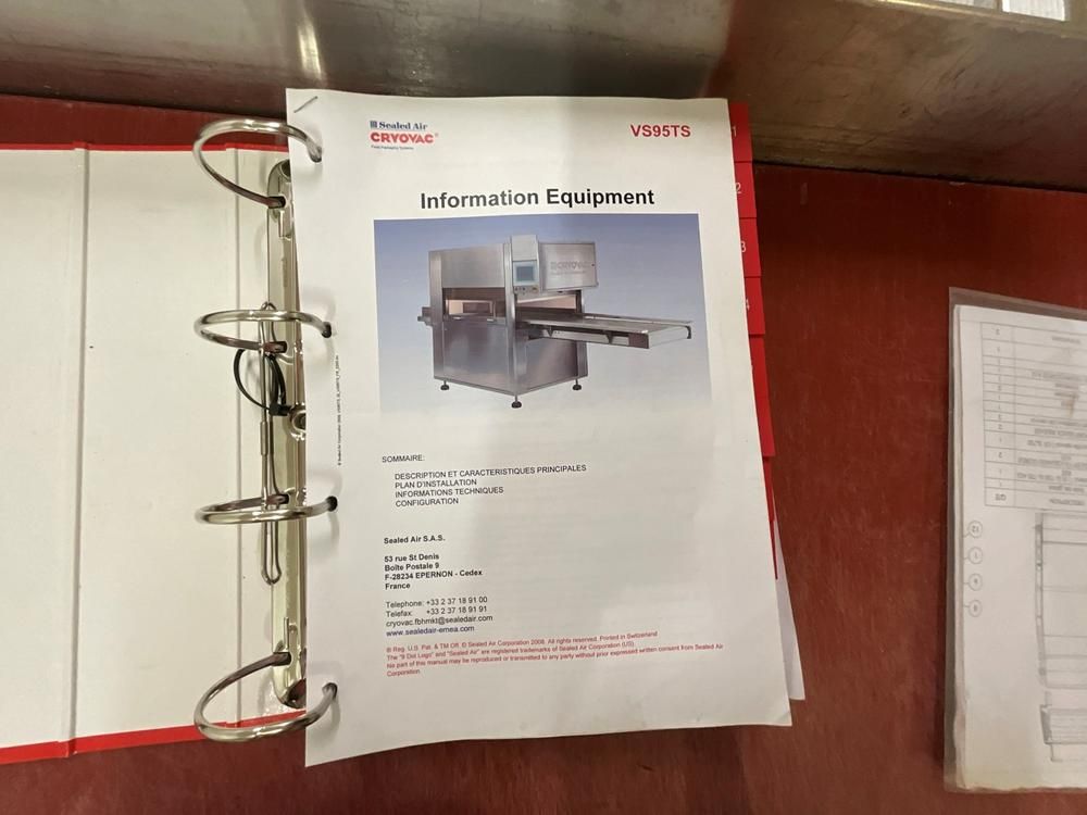 2005 CRYOVAC VS95 TS Vacuum Packaging Machine